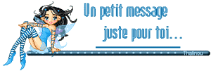 Gif animé je pense à toi juste pour toi